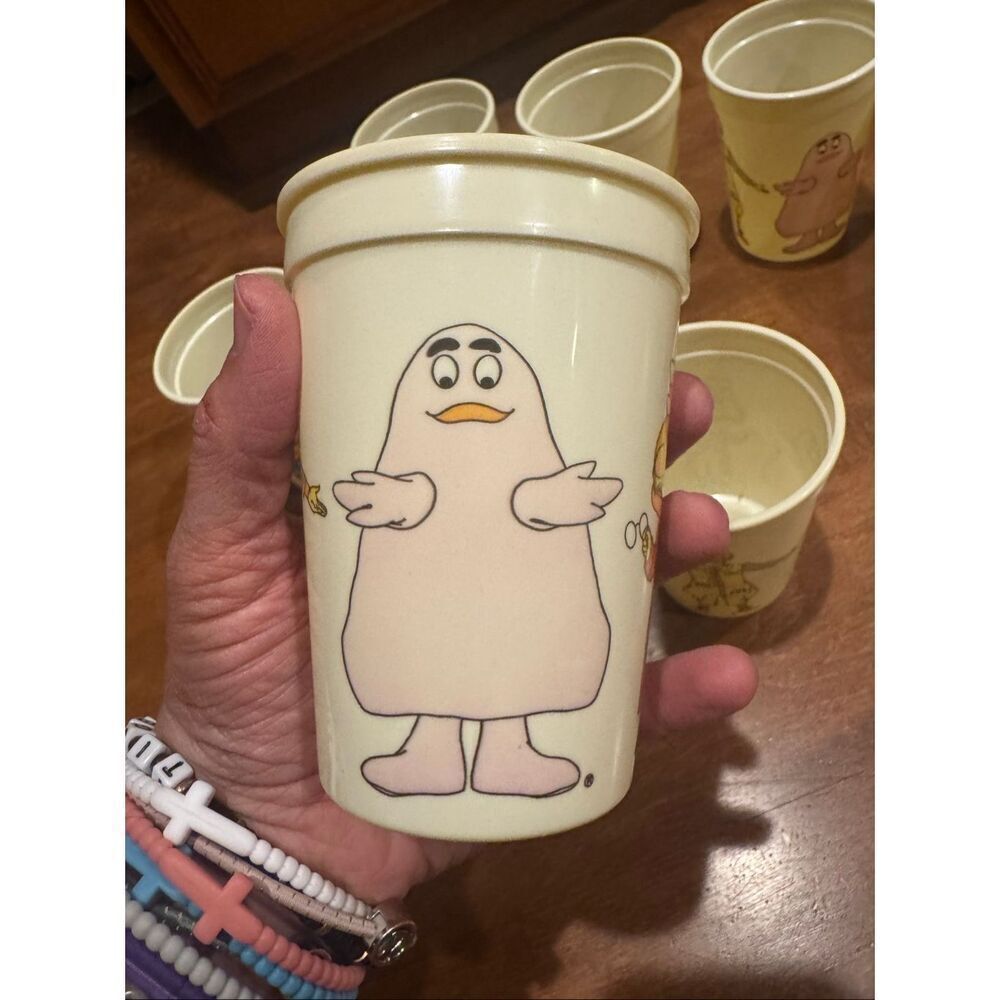 Vintage 1986 McDonald’s Plastic Cups Lot of 9 Ronald Grimace Mayor McCheese VTG - Picture 6 of 8